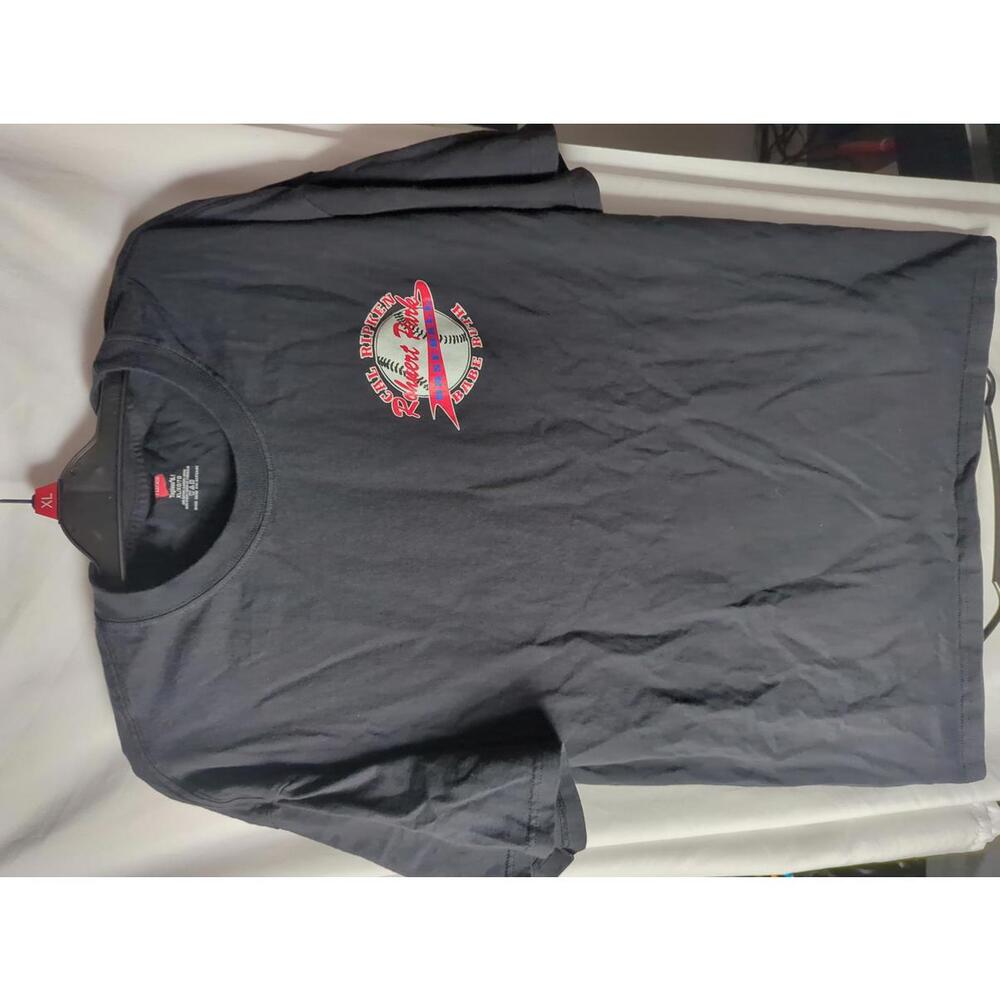 Hanes Men's Cal Ripken Babe Ruth Robert Park Baseball Graphic T-Shirt XL
